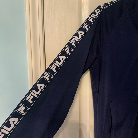 Fila navy blue track jacket - Picture 4 of 4
